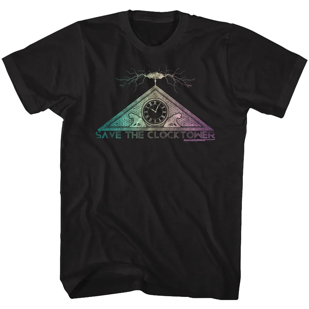 Back To The Future Clock Tower Men's T-Shirt
