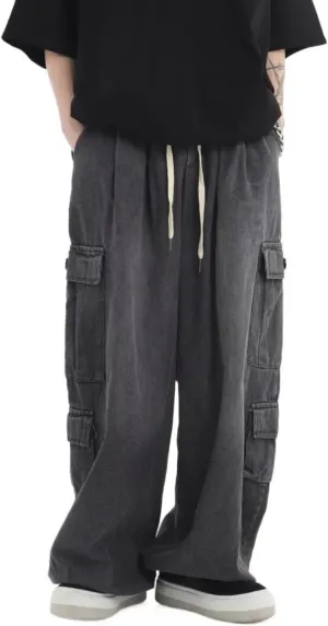 Baggy Jeans for Man Women Y2K Jeans Cargo Pants Relaxed Fit Jeans Baggy Jeans Denim Hip Hop Streetwear