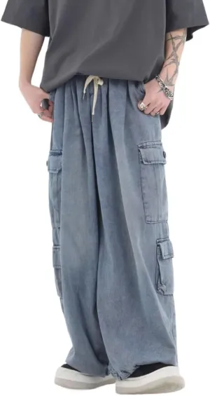 Baggy Jeans for Man Women Y2K Jeans Cargo Pants Relaxed Fit Jeans Baggy Jeans Denim Hip Hop Streetwear