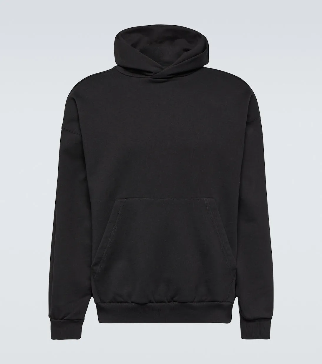 Balenciaga Cotton Hoodie, Black