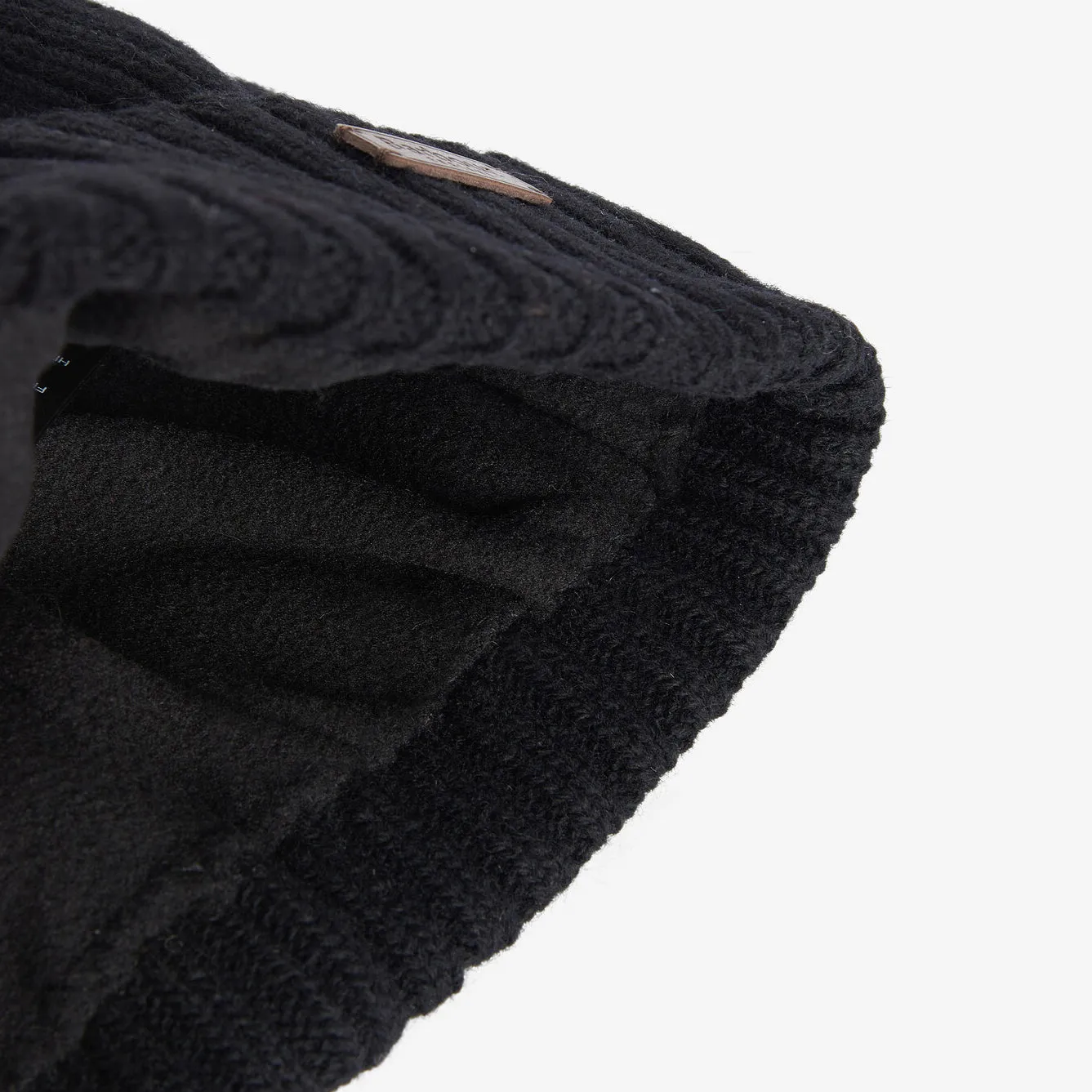 Barbour CARLTON Mens Beanie Black