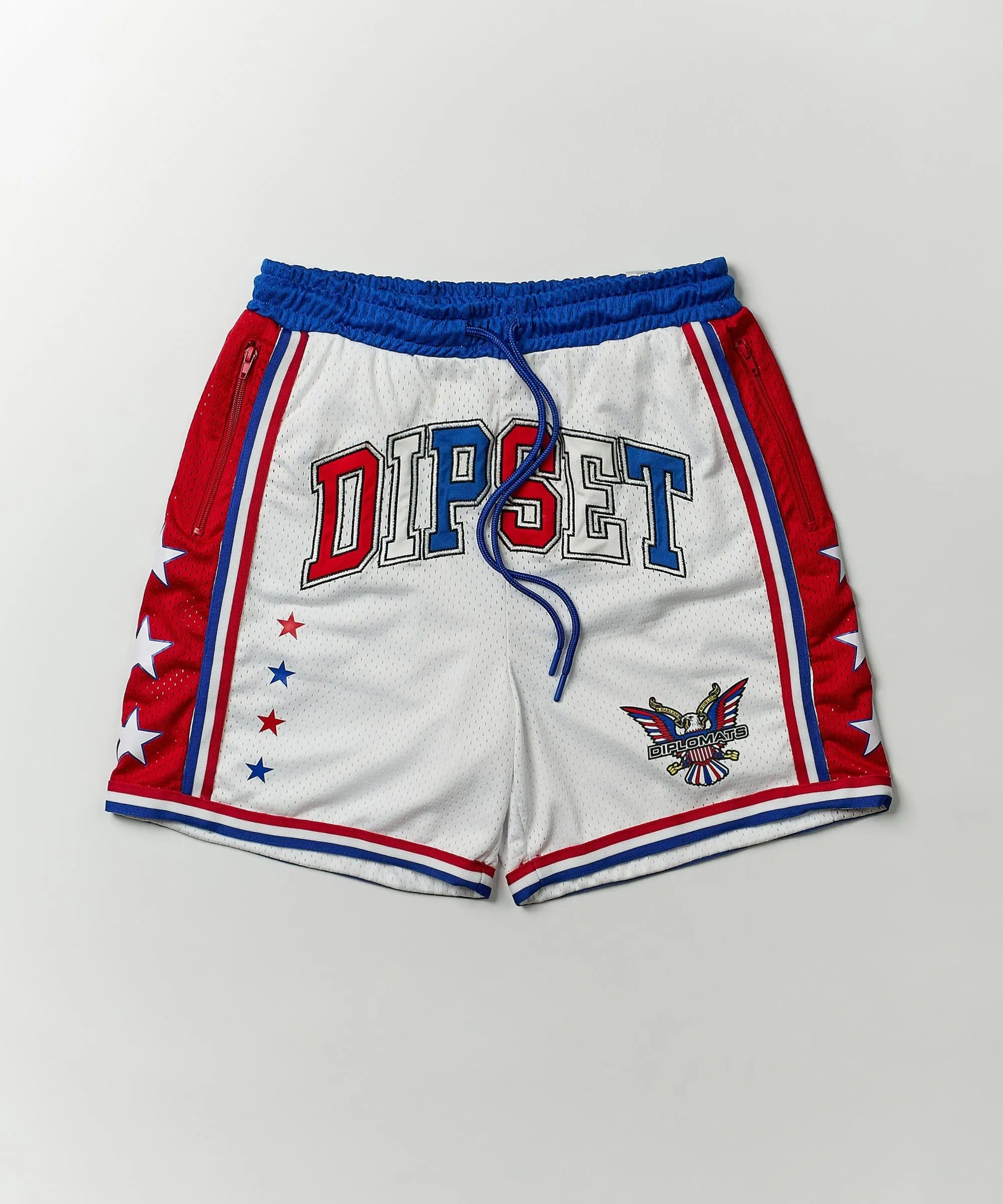 Basketball Shorts - White