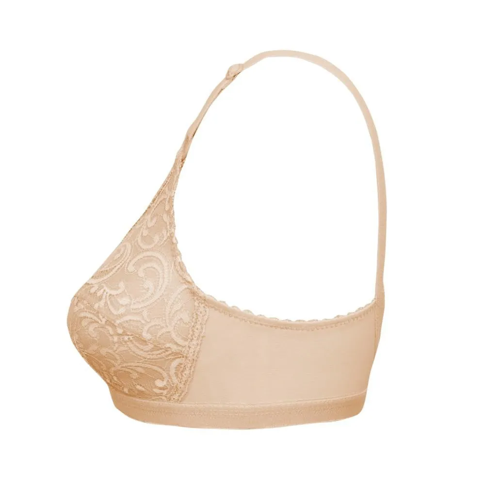 Be-Belle X-Over Bra - Skin