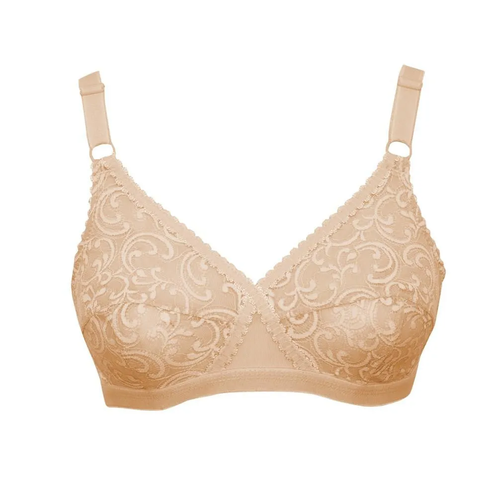 Be-Belle X-Over Bra - Skin