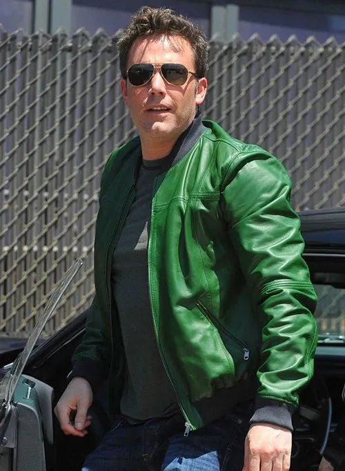 BEN AFFLECK LEATHER JACKET