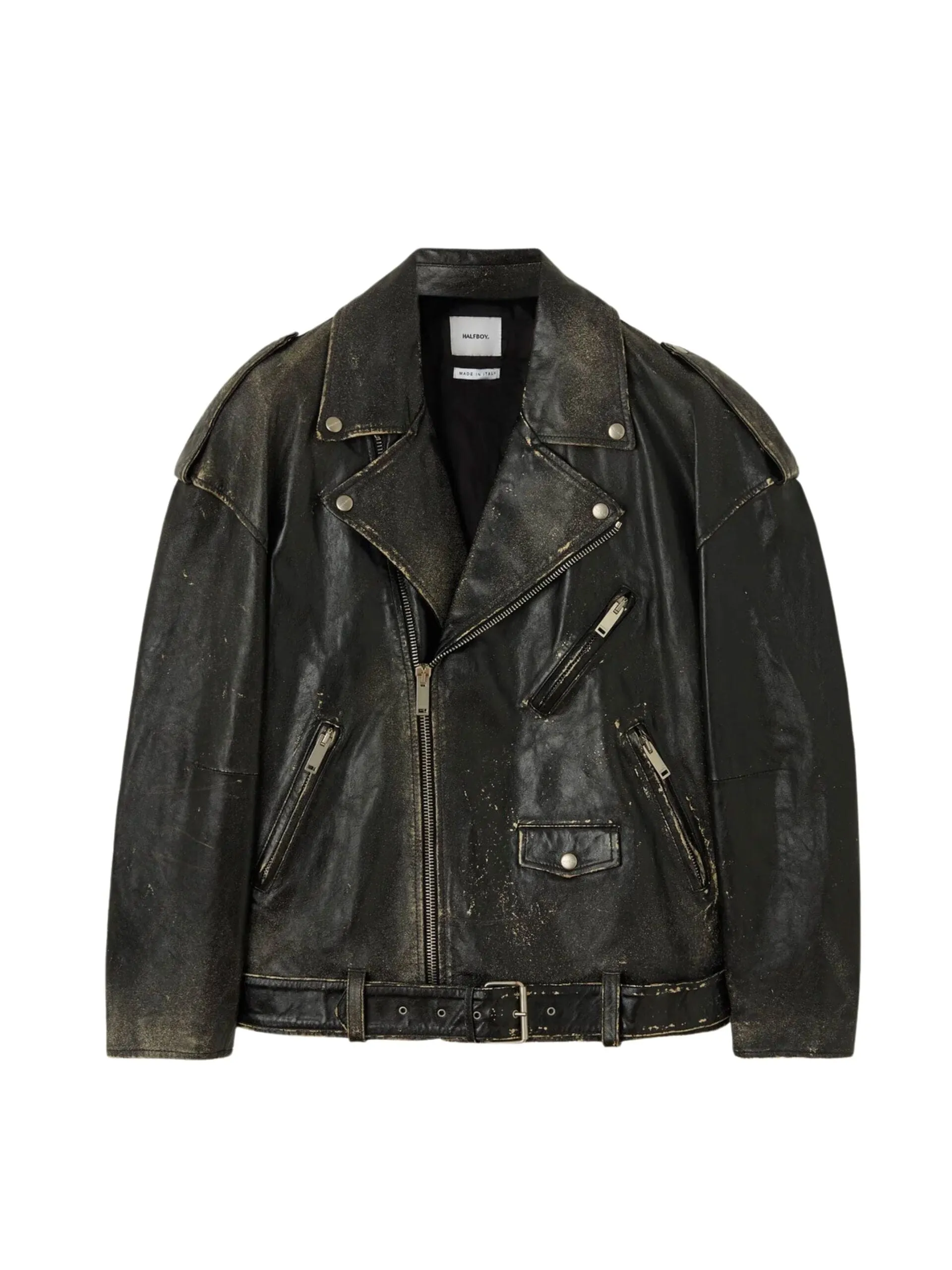Biker Jacket Over / Black