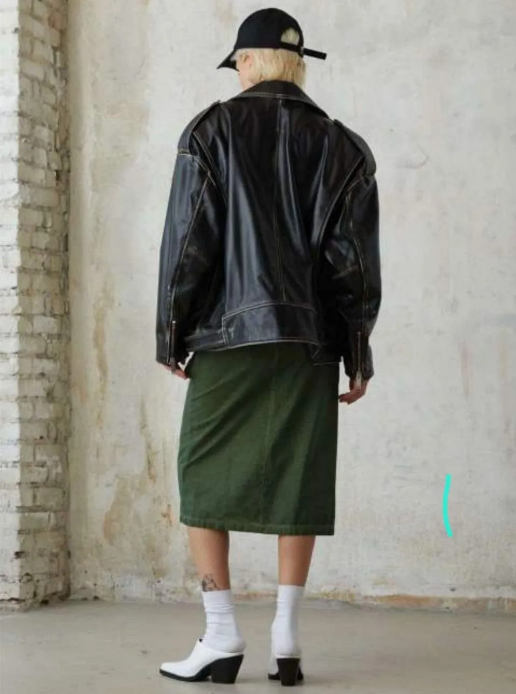 Biker Jacket Over / Black