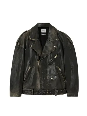Biker Jacket Over / Black