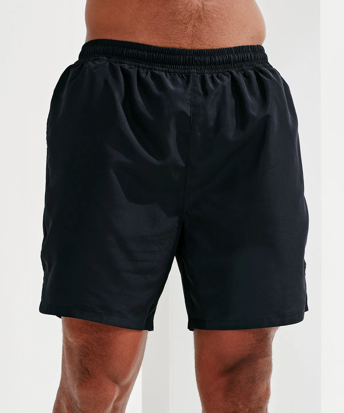 Black - TriDri® running shorts
