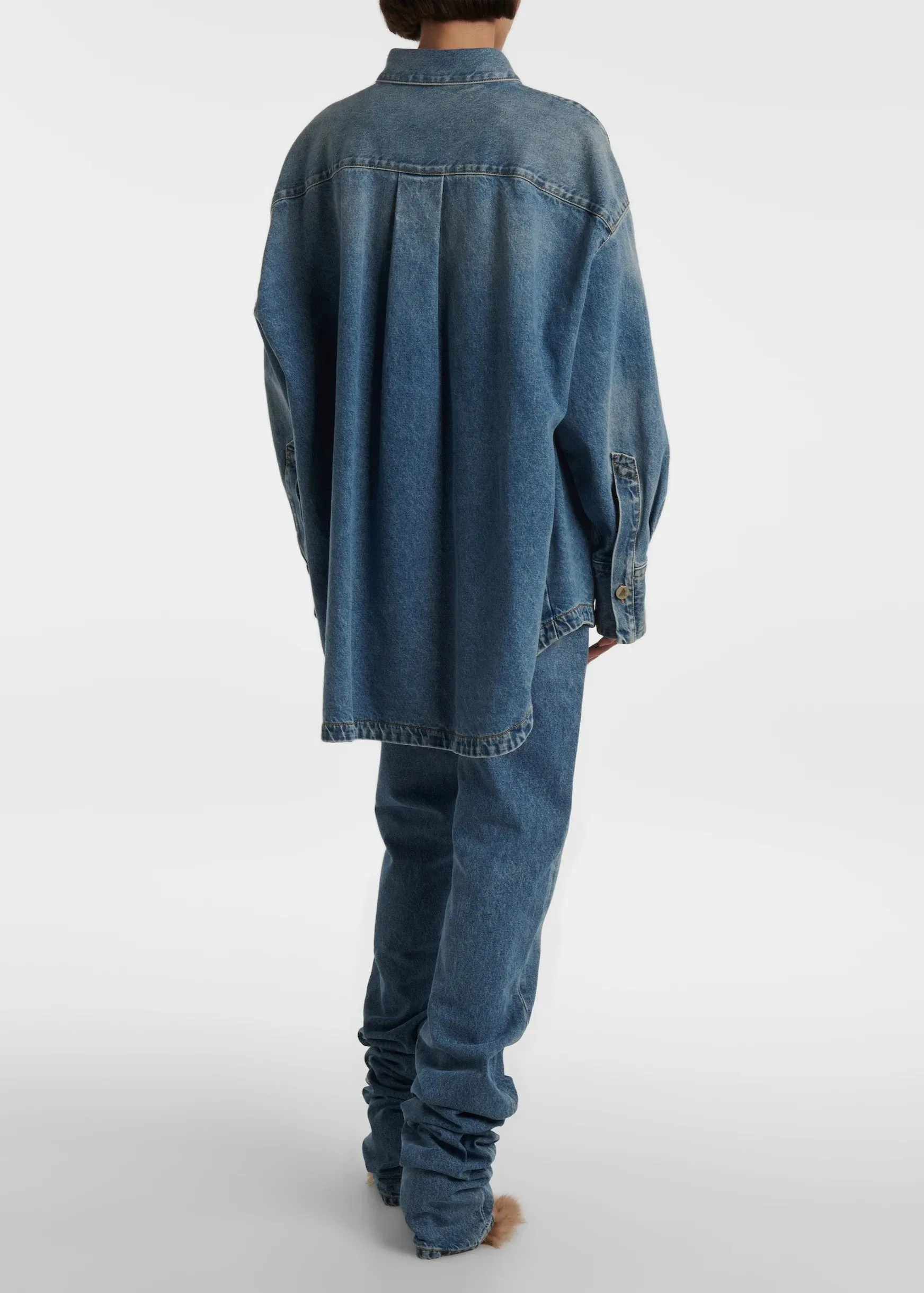 Bomber Washed Denim / Blue