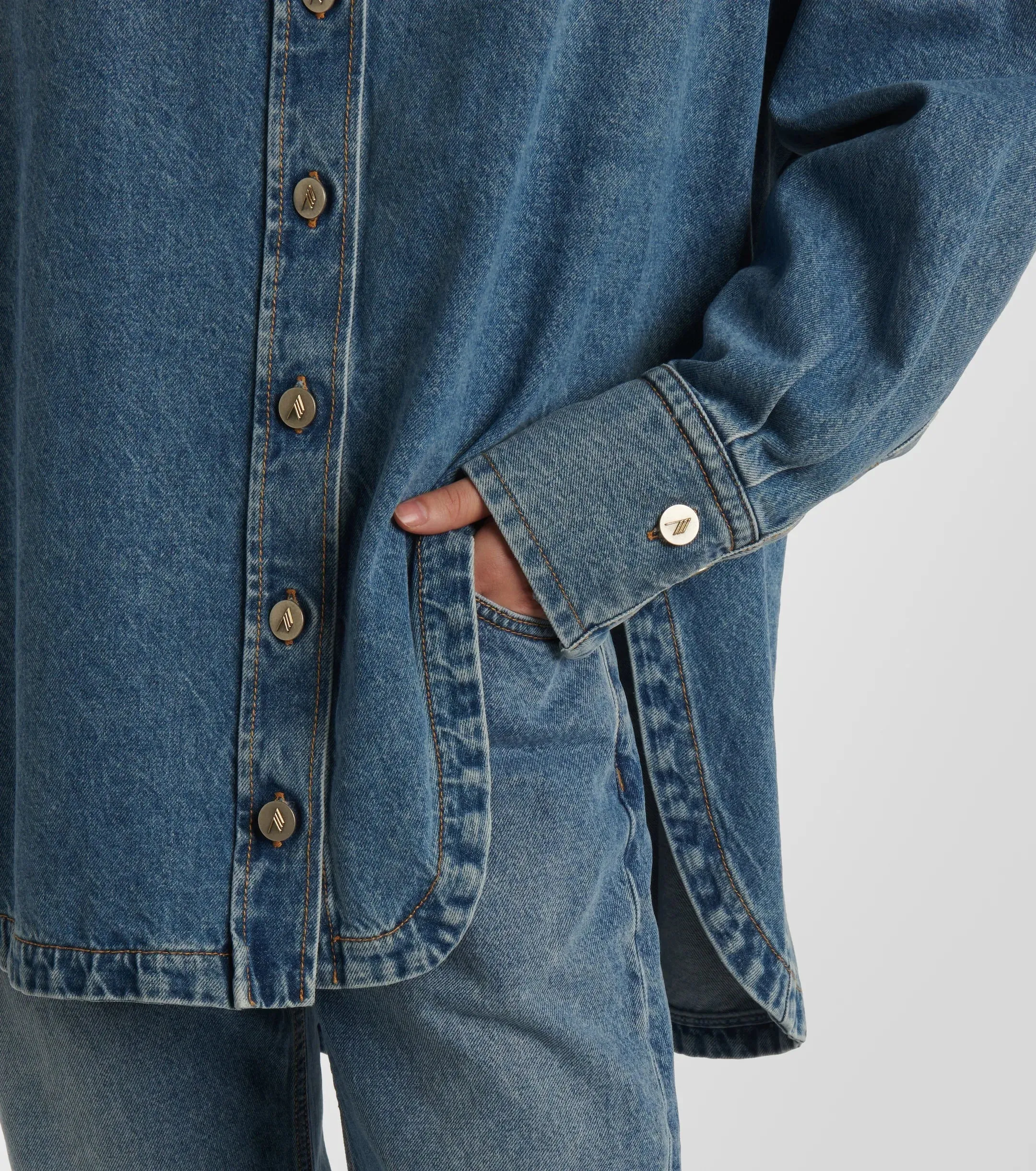 Bomber Washed Denim / Blue