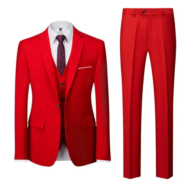 BRADLEY VIP SUITS Men's Fashion Formal Business & Special Events Wear 3 Piece (Jacket   Pants   Vest) Light Blue Sky Blue Suit Set