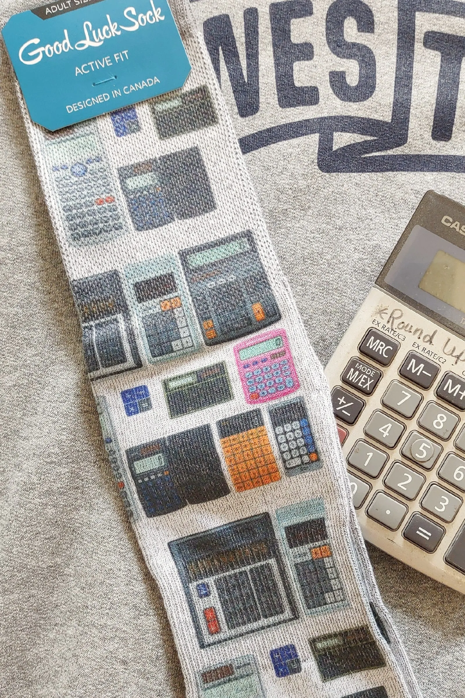 Calculator Men's Crew Socks