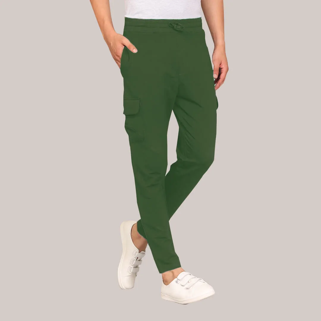 Cargo Pants - Bark Green