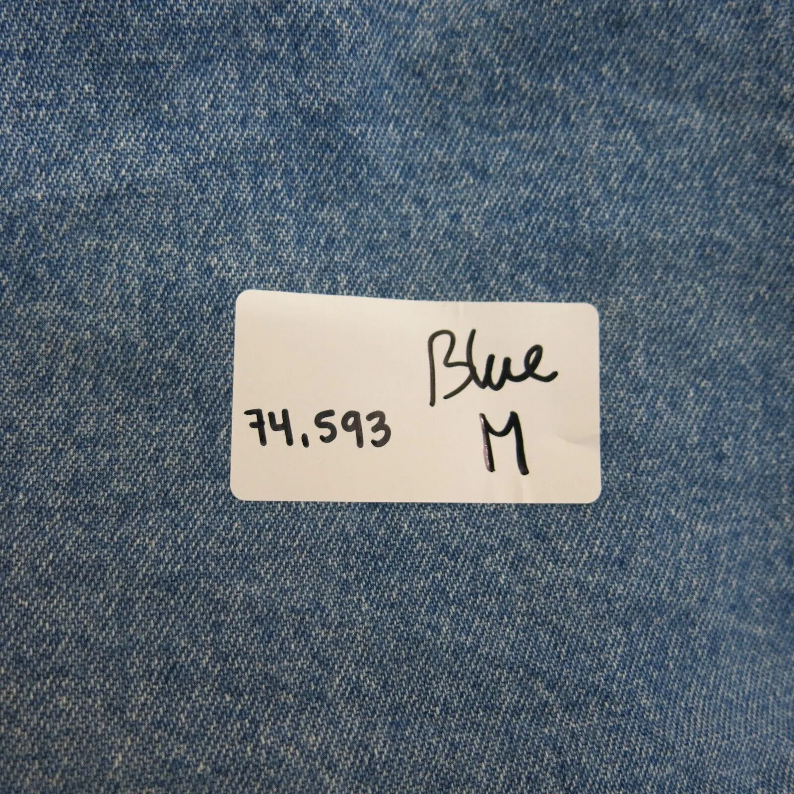 Carhartt Jeans Mens 42X32 Blue Denim Stretch Original Fit 100% Cotton Wide Leg