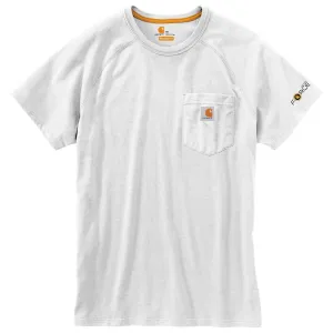 Carhartt Men's Tall White Force Cotton S/S T-Shirt