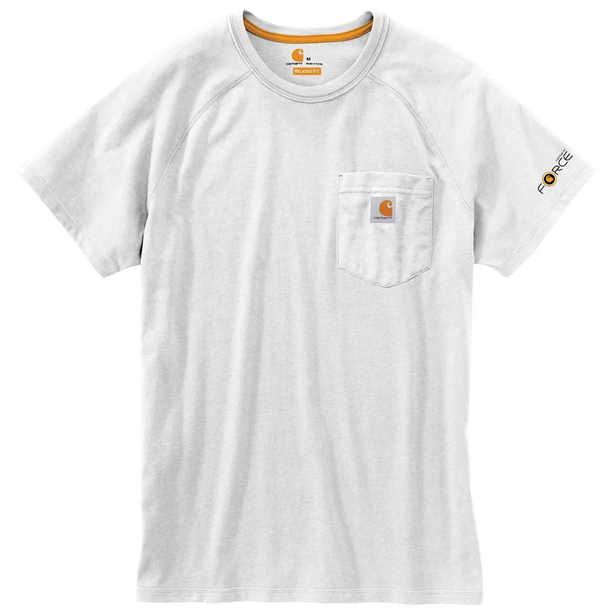Carhartt Men's Tall White Force Cotton S/S T-Shirt
