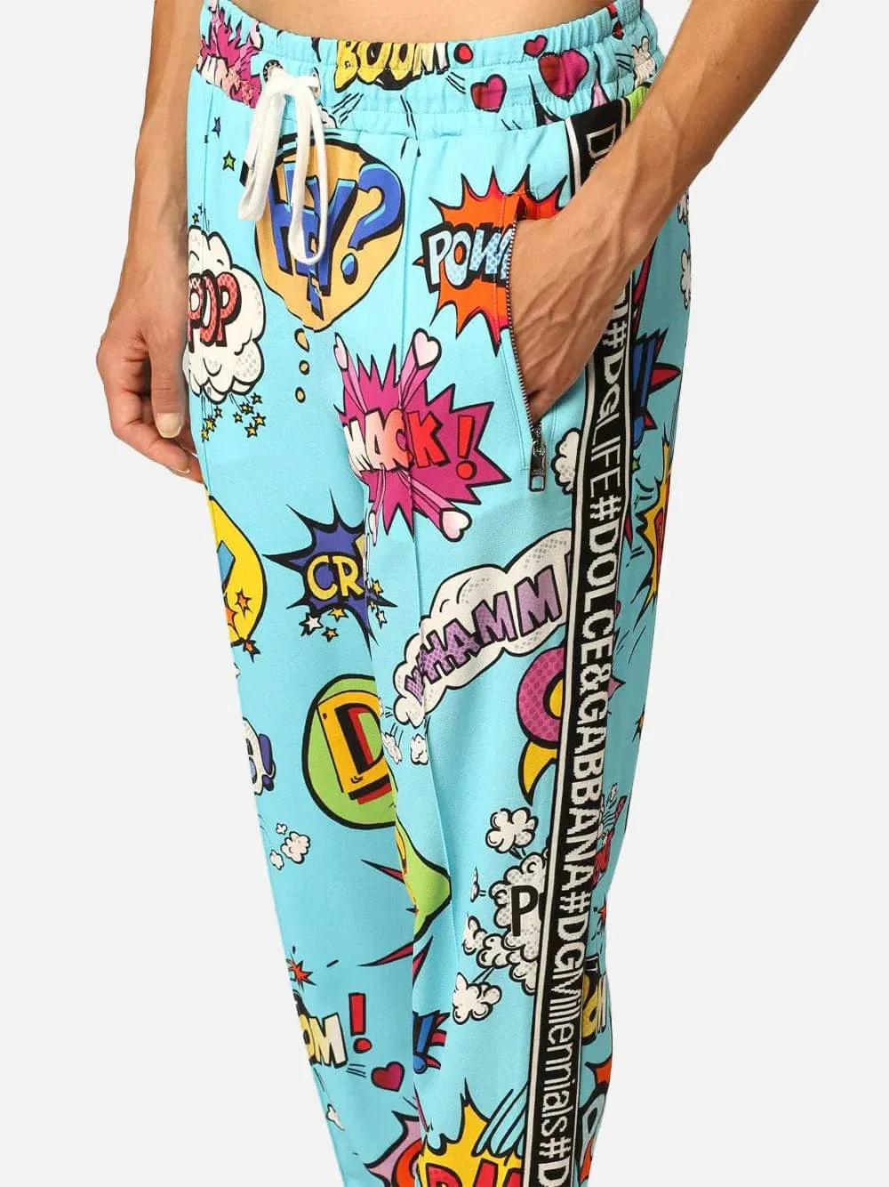 Cartoon Print Sweatpants