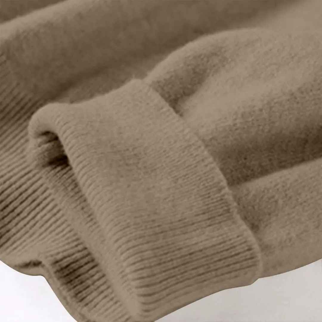 Cashmere Sweaters for Women Long Sleeve Crew Neck Cable Knit Sweater Lightweight Cozy Pullover Tops Fall Sweaters