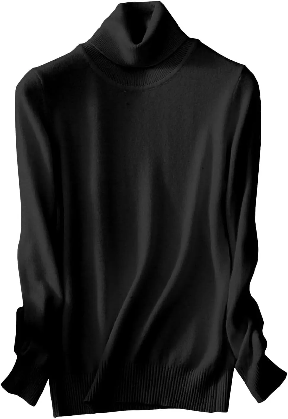 Cashmere Sweaters for Women Long Sleeve Turtleneck Sweater Pullover Winter Spring Soft Warm Cozy Wool Knit Sweater