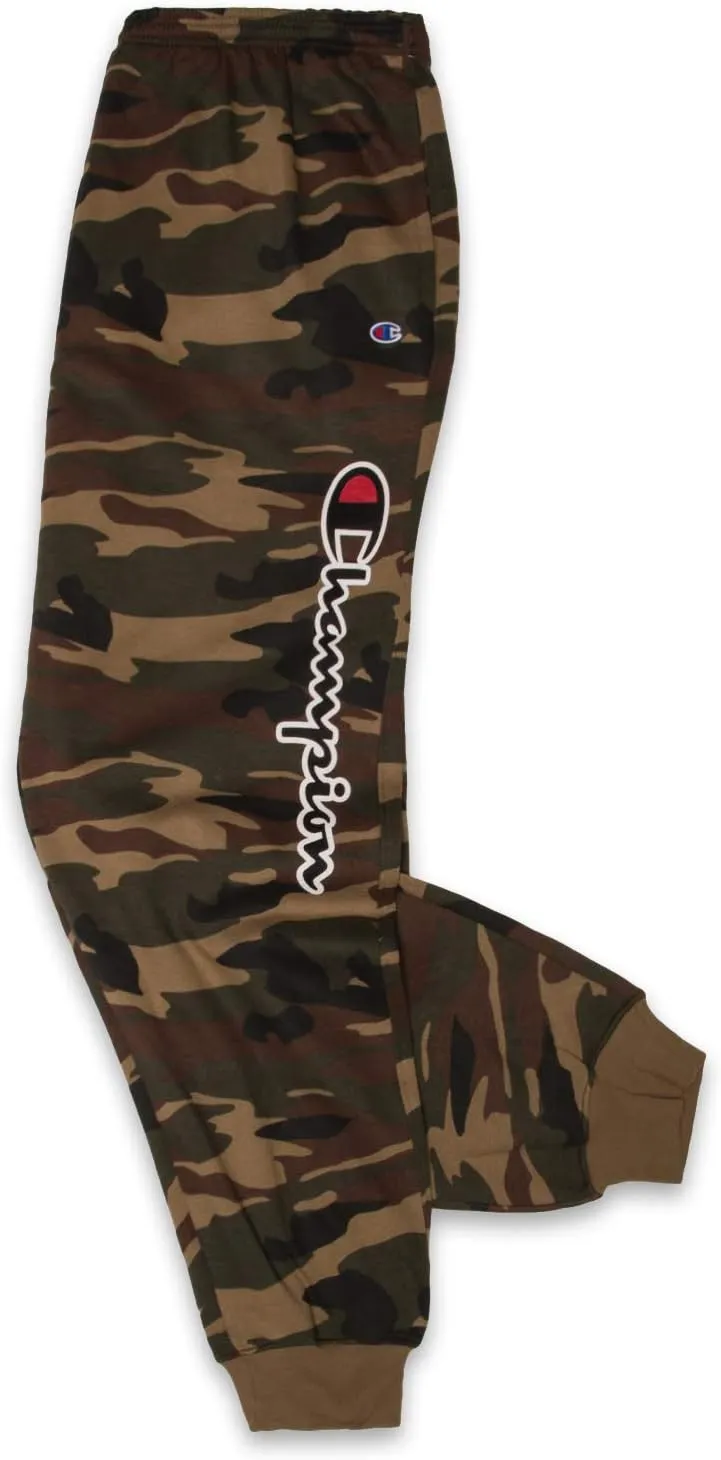 Champion Sweatpants for Men Big and Tall Cotton Fleece Joggers