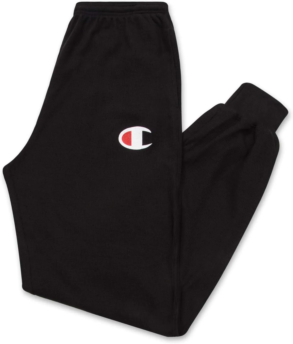 Champion Thermal Waffle Sweatpants Big and Tall - Lounge Jogger Sweatpants for Men