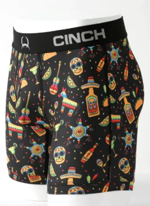 Cinch Men's 6" Fiesta Boxer Brief  MXY6002031