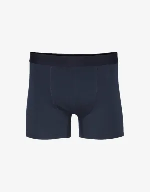 Classic Organic Boxer Briefs - Navy Blue