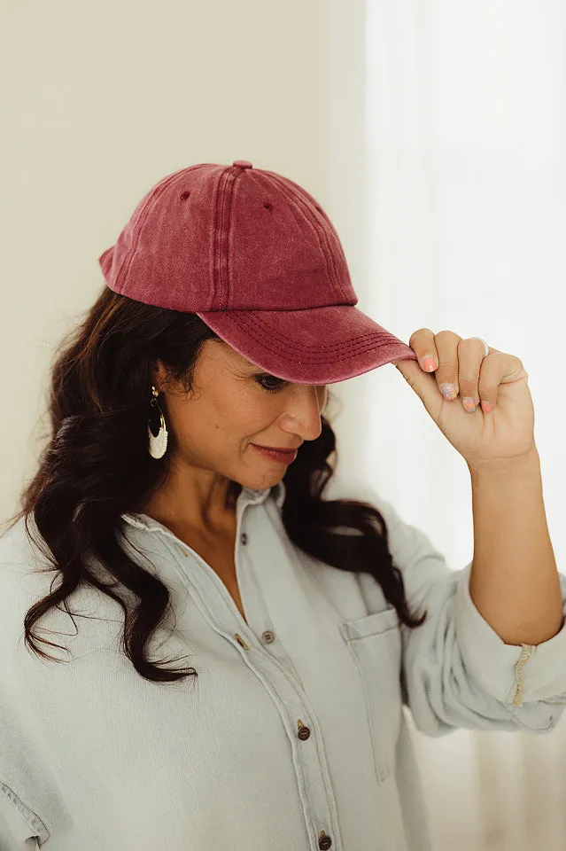Classic Vintage Washed Cap