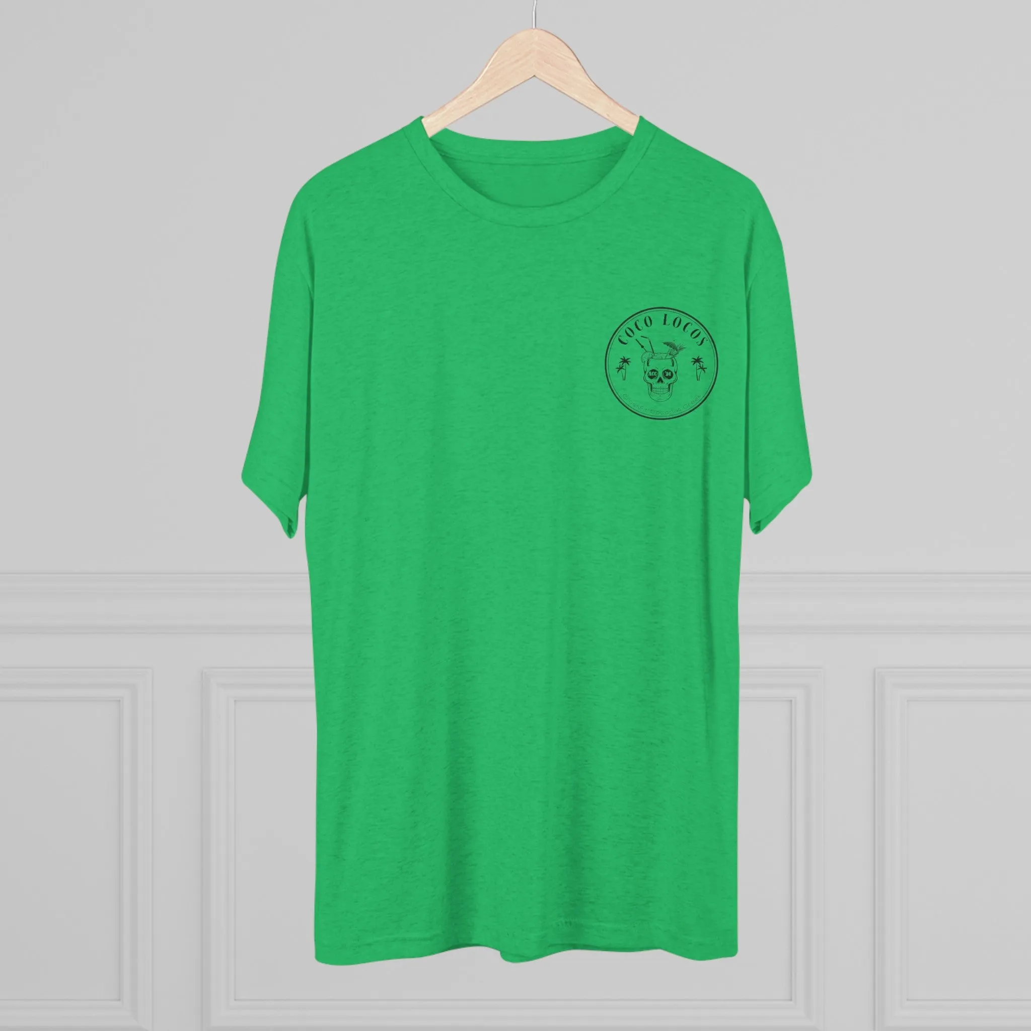 COCO LOCOS Unisex Tri-Blend Crew Tee