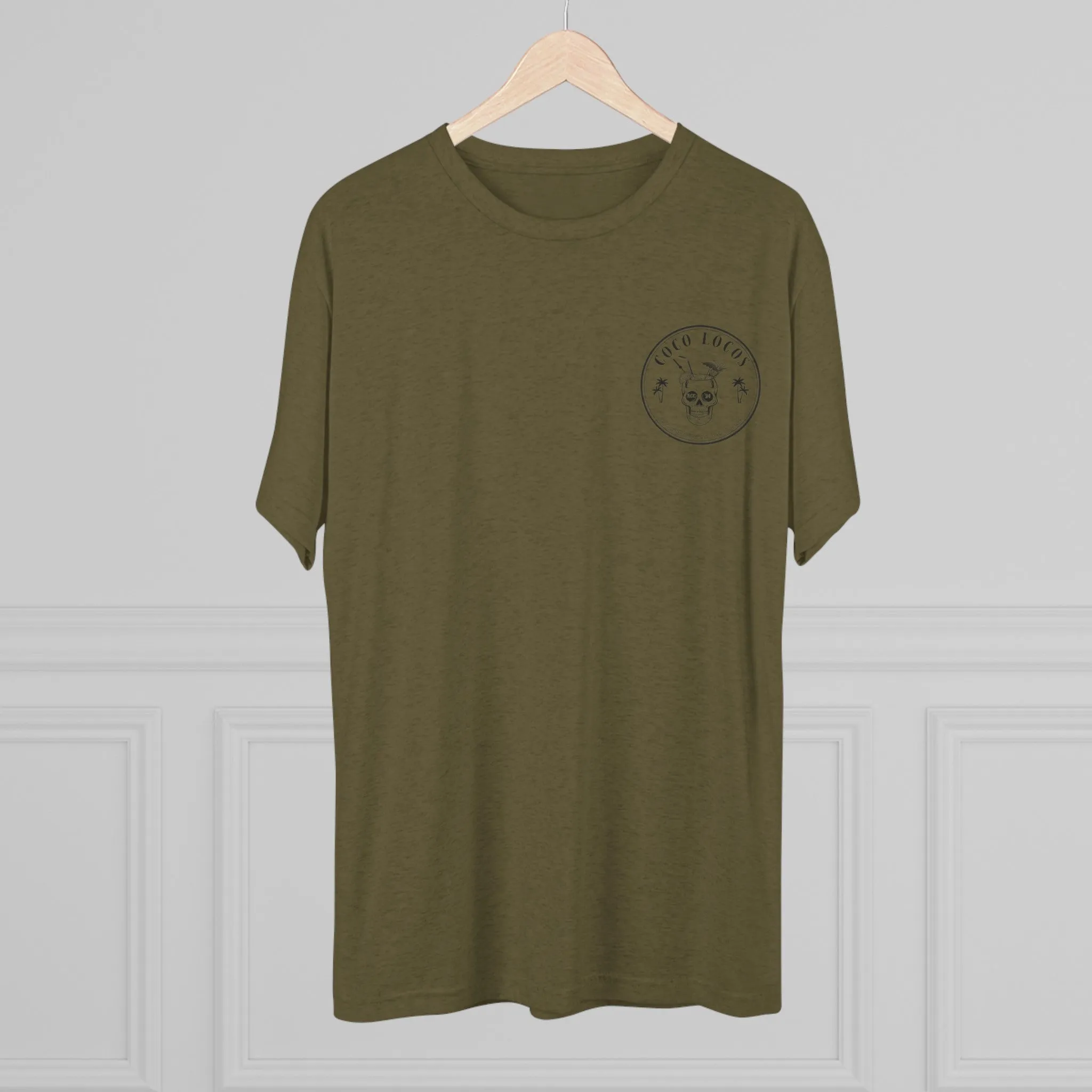 COCO LOCOS Unisex Tri-Blend Crew Tee