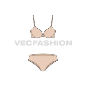Comfort Fit Push-up Bra Set
