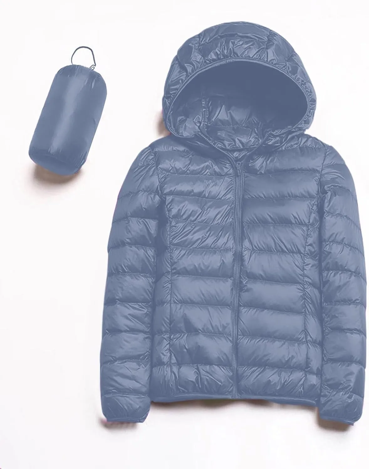 cooki Puffer Jacket Womens Winter Coats for Women Slim Fit Lightweight Packable Down Jacket Warm Quilted Puffer Outerwear
