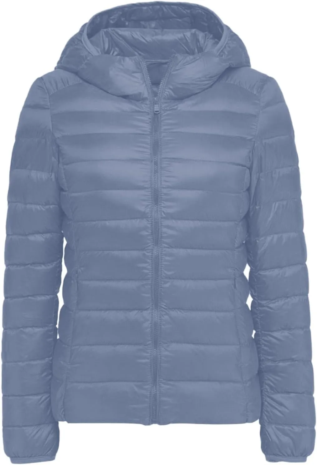 cooki Puffer Jacket Womens Winter Coats for Women Slim Fit Lightweight Packable Down Jacket Warm Quilted Puffer Outerwear
