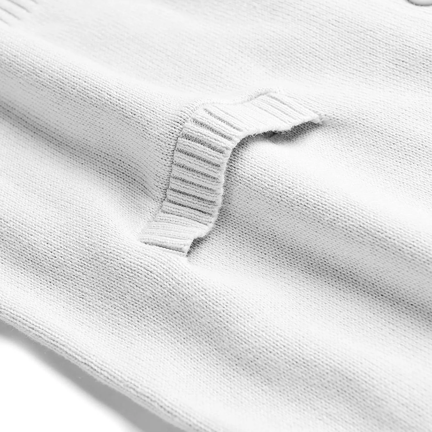 Cotton Sweaters for Women Oversized Cardigans Plus Size Lightweight Button Down Slouchy Knit Coats with Pockets