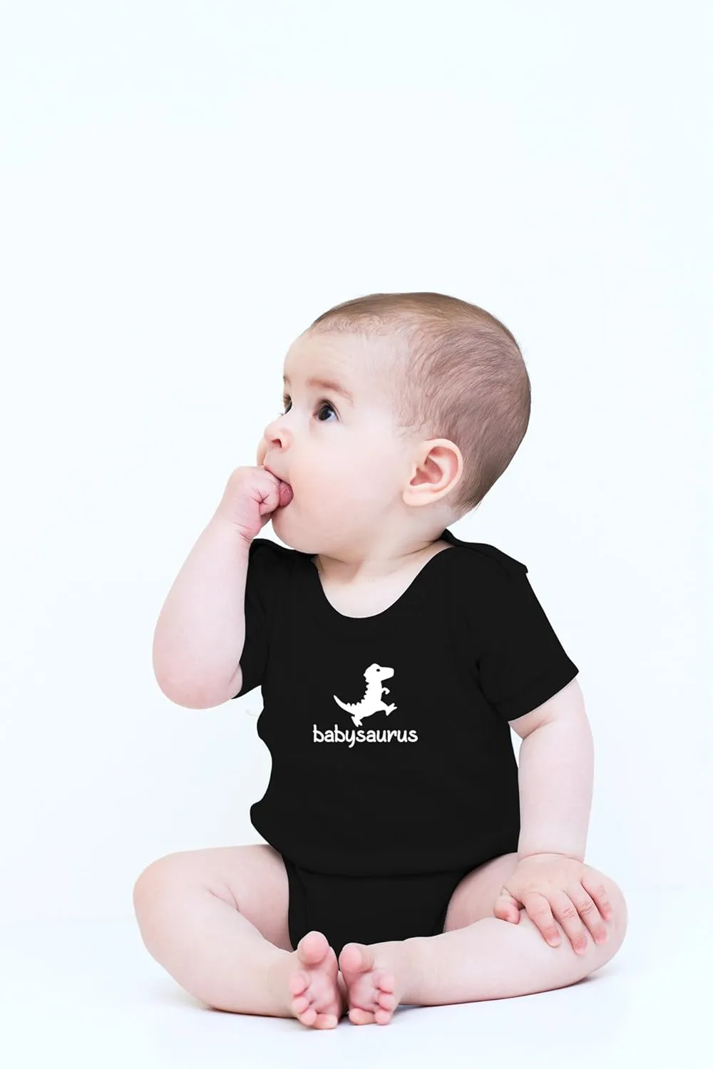 Crazy Bros Tees Babysaurus Baby Bodysuit - Adorable Infant Boy Girl Romper Clothing Newborn Unisex Clothes
