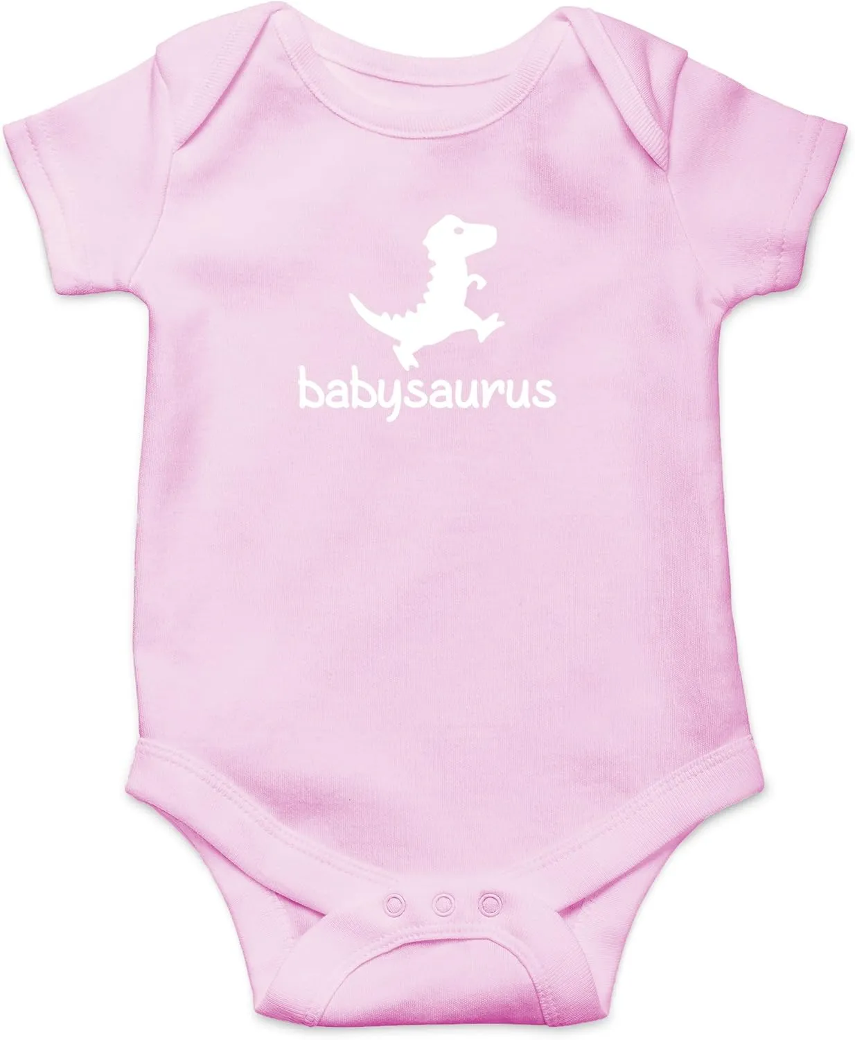 Crazy Bros Tees Babysaurus Baby Bodysuit - Adorable Infant Boy Girl Romper Clothing Newborn Unisex Clothes