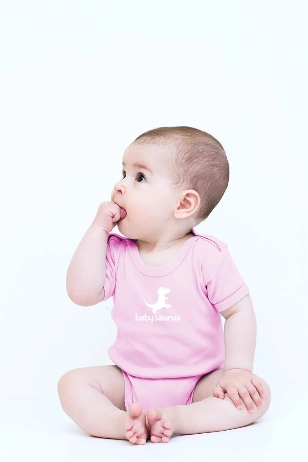 Crazy Bros Tees Babysaurus Baby Bodysuit - Adorable Infant Boy Girl Romper Clothing Newborn Unisex Clothes