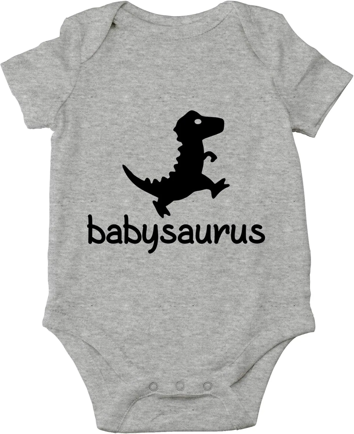 Crazy Bros Tees Babysaurus Baby Bodysuit - Adorable Infant Boy Girl Romper Clothing Newborn Unisex Clothes