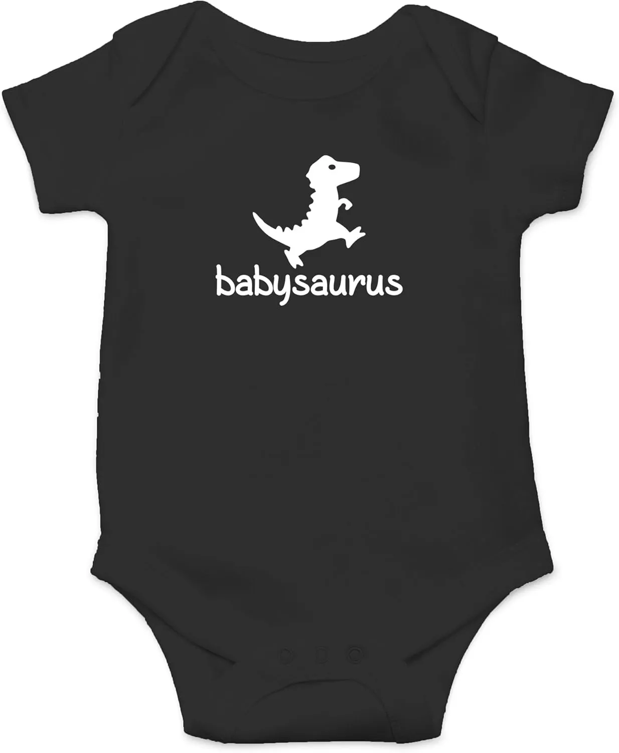 Crazy Bros Tees Babysaurus Baby Bodysuit - Adorable Infant Boy Girl Romper Clothing Newborn Unisex Clothes