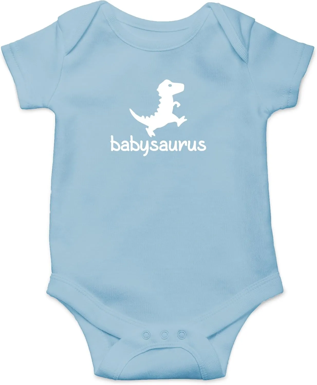 Crazy Bros Tees Babysaurus Baby Bodysuit - Adorable Infant Boy Girl Romper Clothing Newborn Unisex Clothes