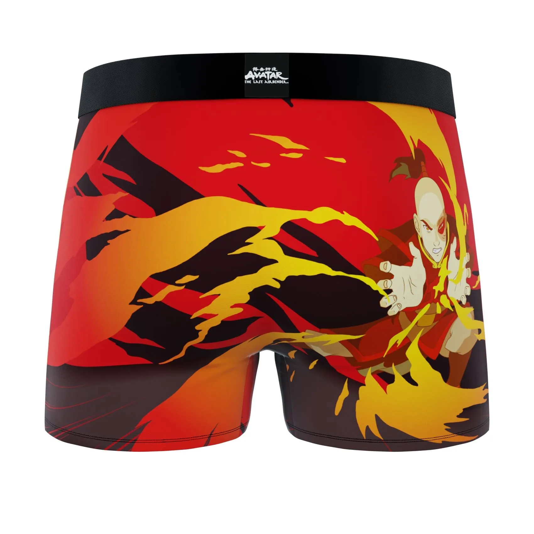 CRAZYBOXER Avatar Red Men's Boxer Briefs (3 pack)