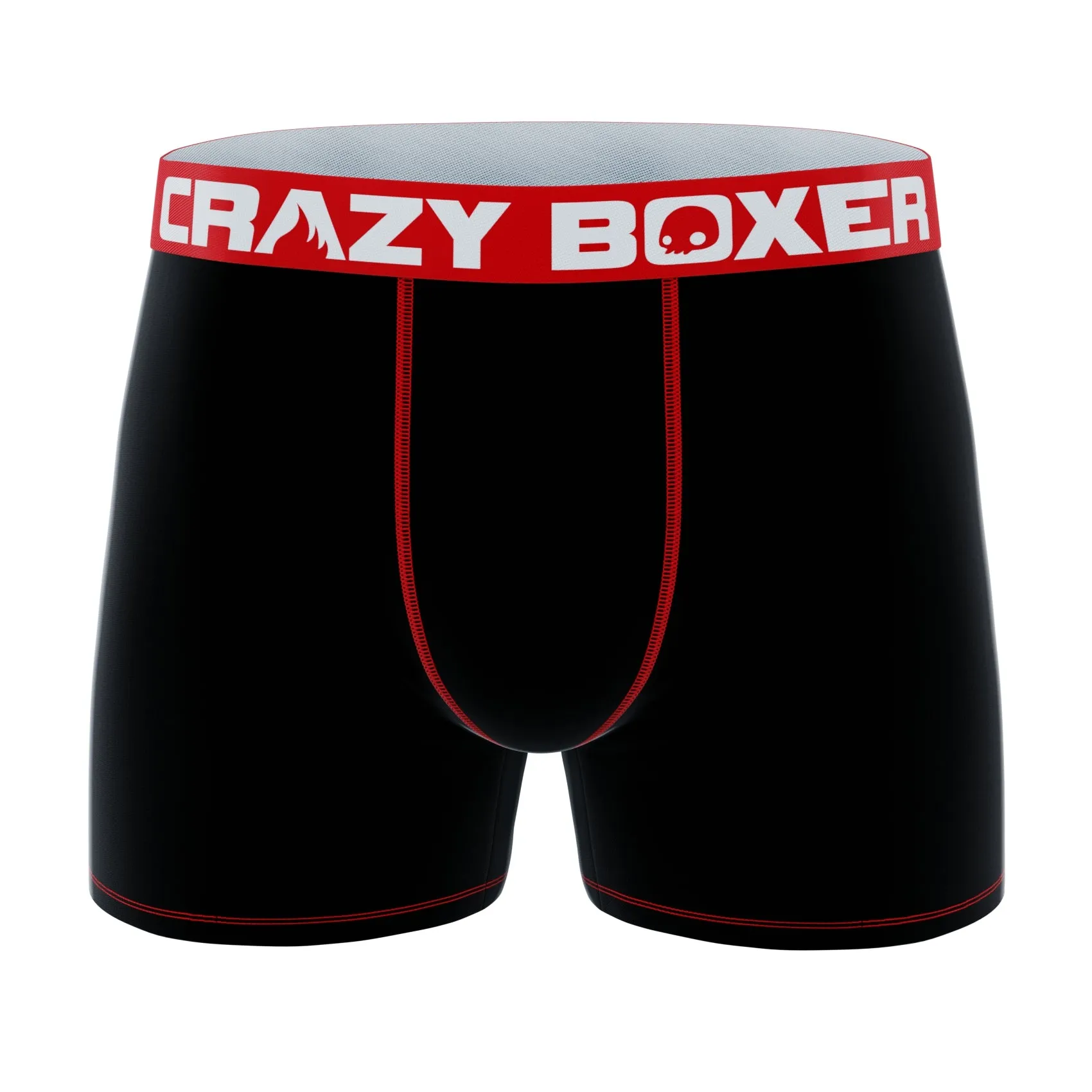 CRAZYBOXER Avatar Red Men's Boxer Briefs (3 pack)