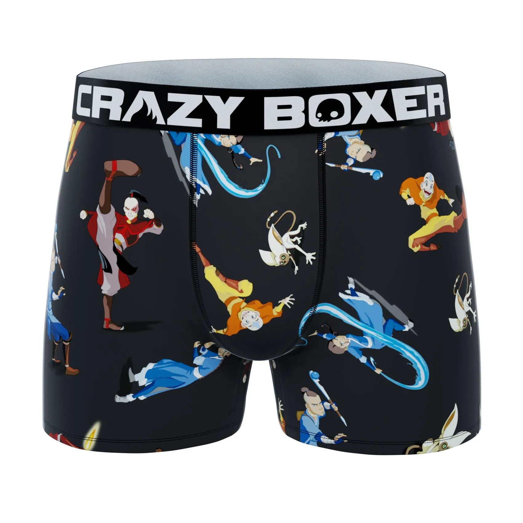 CRAZYBOXER Avatar Red Men's Boxer Briefs (3 pack)