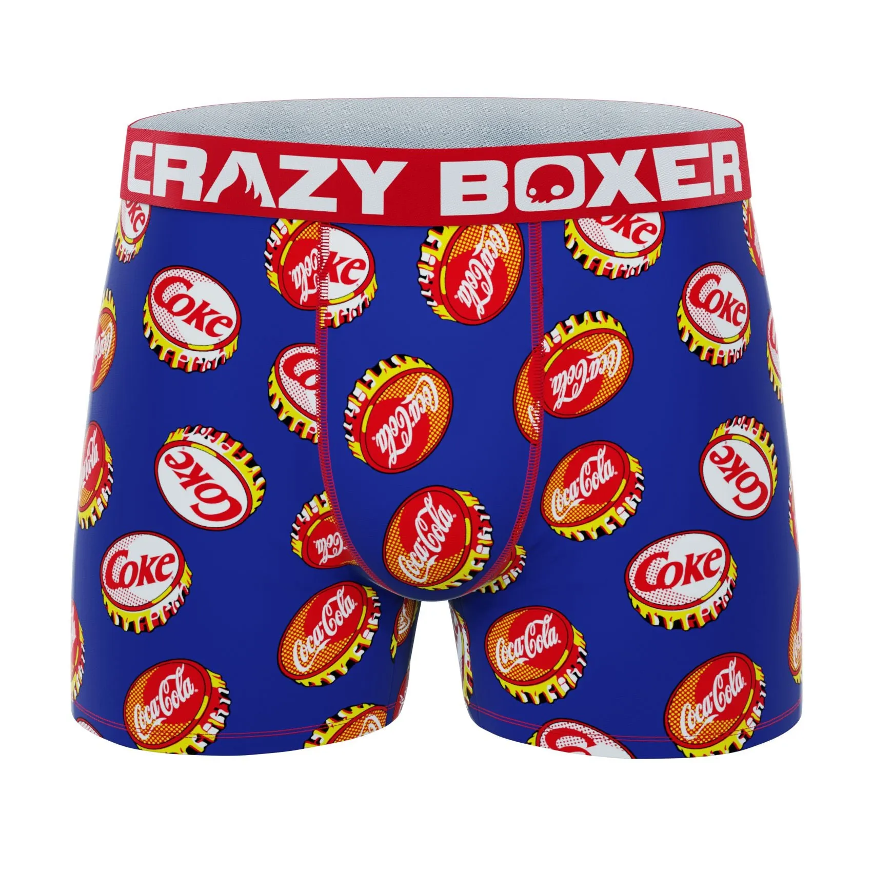 CRAZYBOXER Coca Cola Addicted Men's Boxer Briefs (3 Pack)