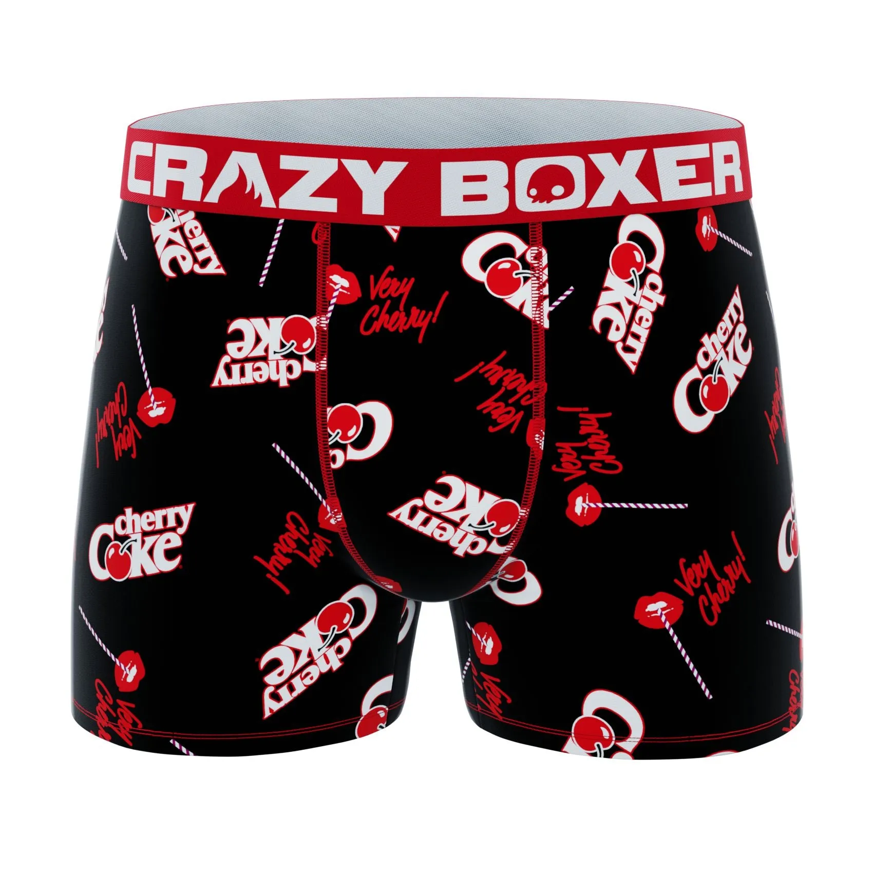 CRAZYBOXER Coca-Cola Drinks Men's Boxer Briefs 3 Pack (Creative Packaging)