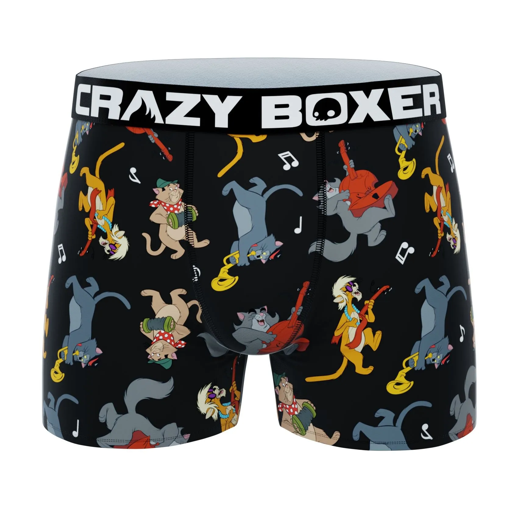 CRAZYBOXER Disney Aristocats Men's Boxer Briefs (Pack 3)