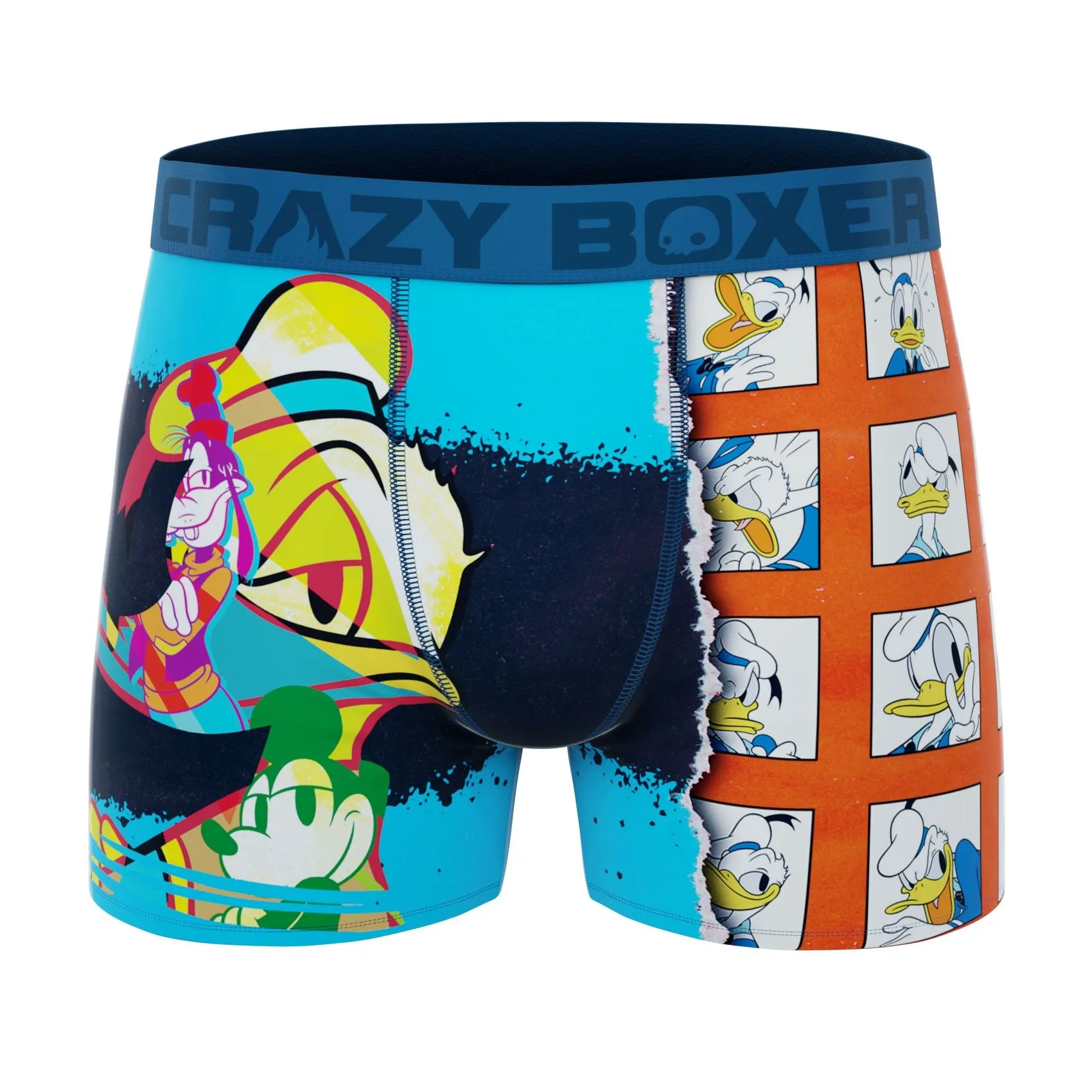 CRAZYBOXER Disney Donald Pop Art Men's Boxer Briefs (3 Pack)