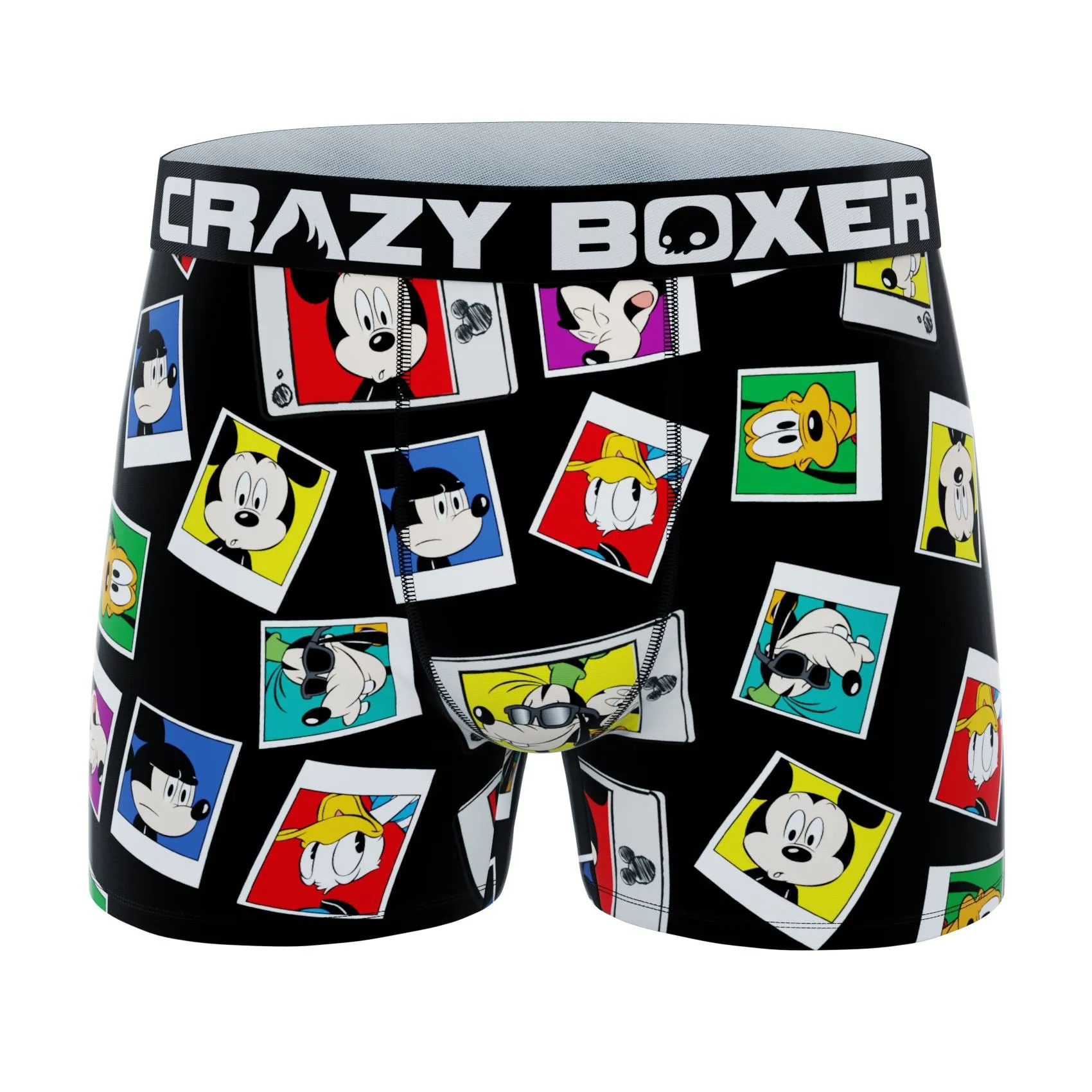 CRAZYBOXER Disney Friends Pictures Men's Boxer Briefs (Pack 5)