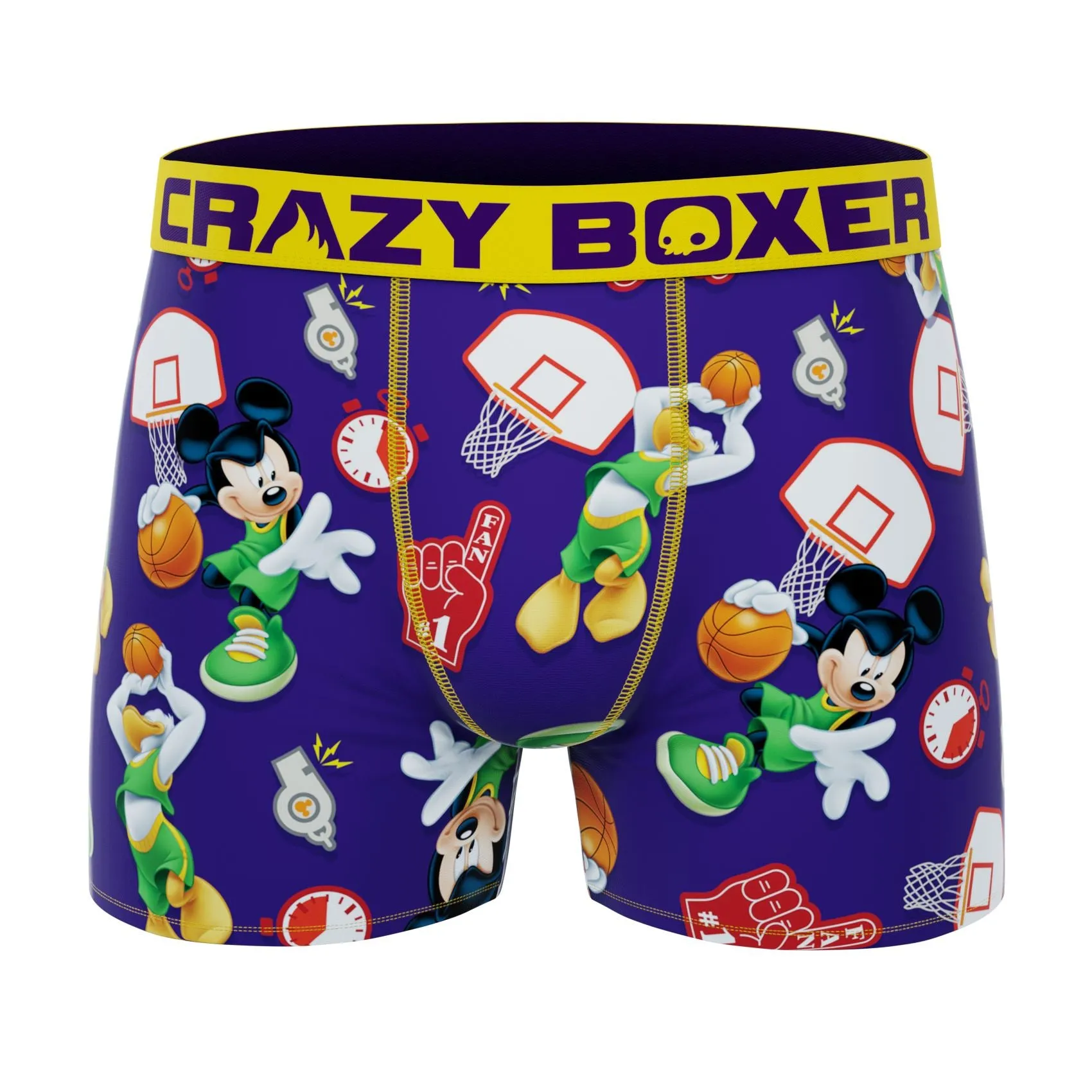 CRAZYBOXER Disney Friends Pictures Men's Boxer Briefs (Pack 5)